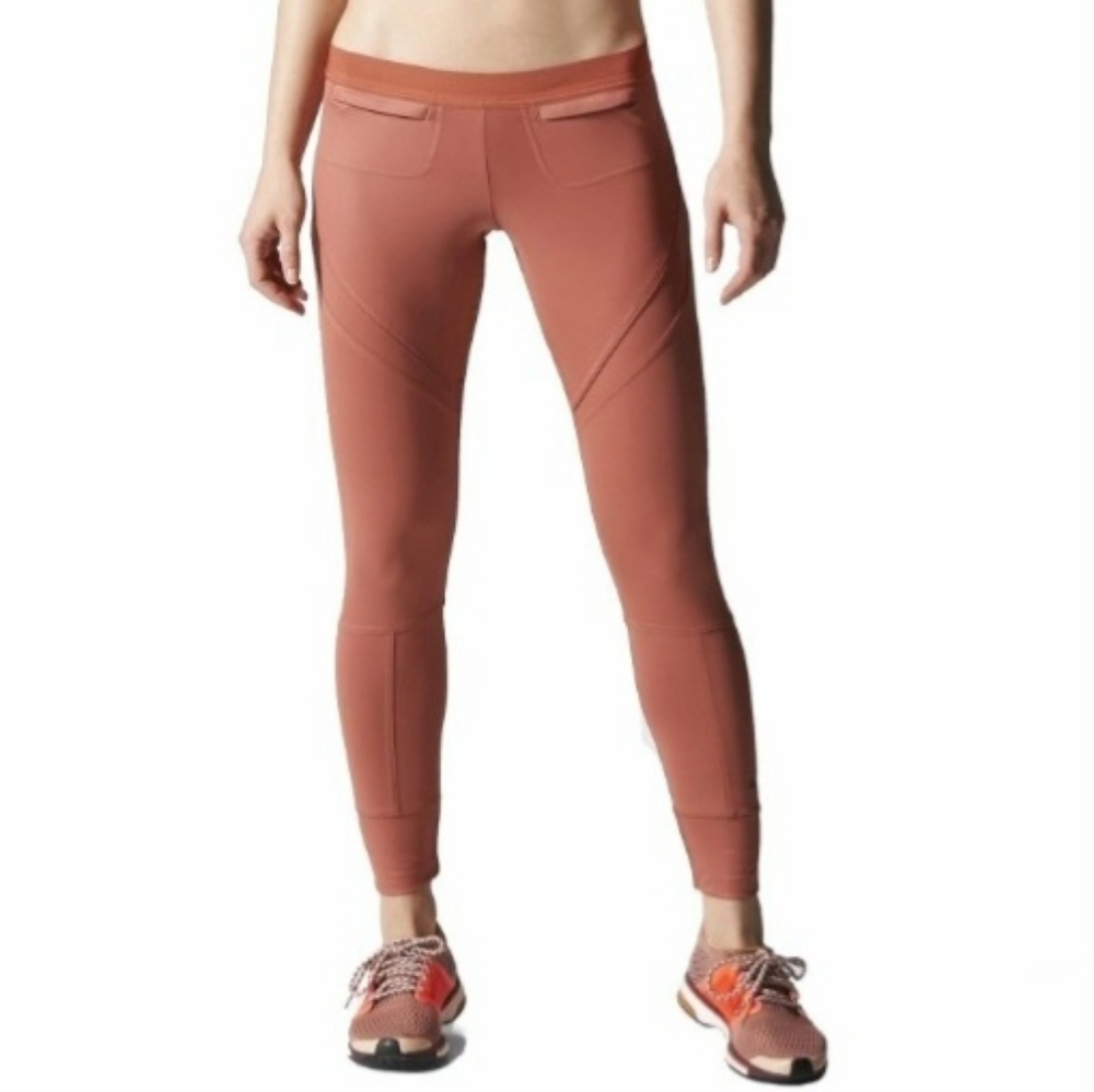 Adidas Stella mcCartney Low Rise Studio Long Tights Size Small.